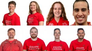 Headshots for the BC Games and Team BC alumni attending the Paris 2024 Summer Paralympic Games